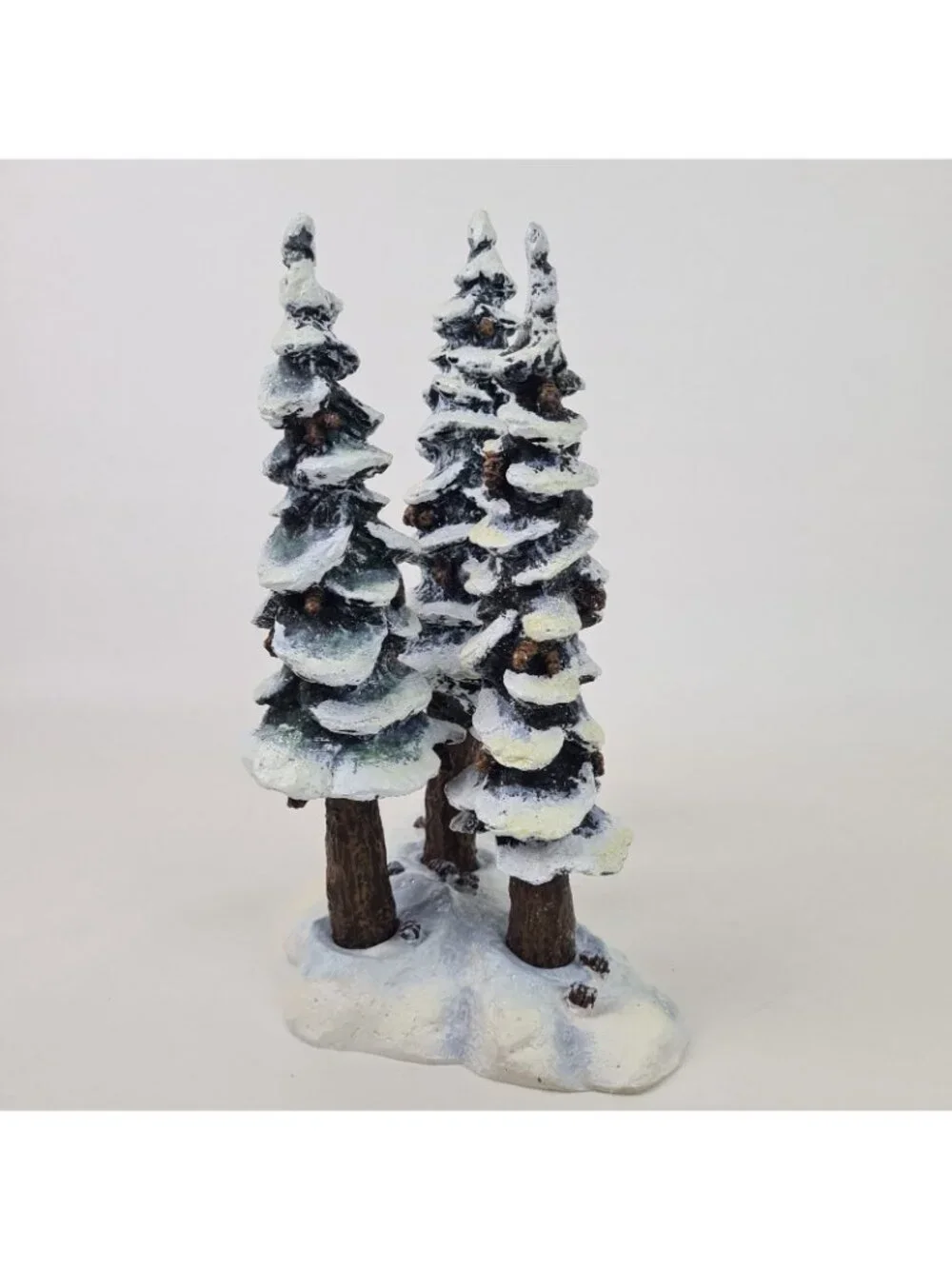 Department 56 Village Pole Pine Tree 4 Cold Cast 5527-1 Christmas Accessories